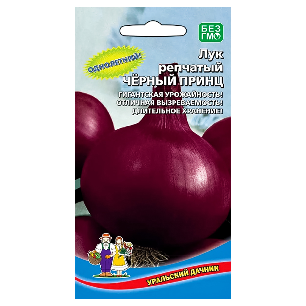 Лук репчатый Черный принц Уральский дачник № 1