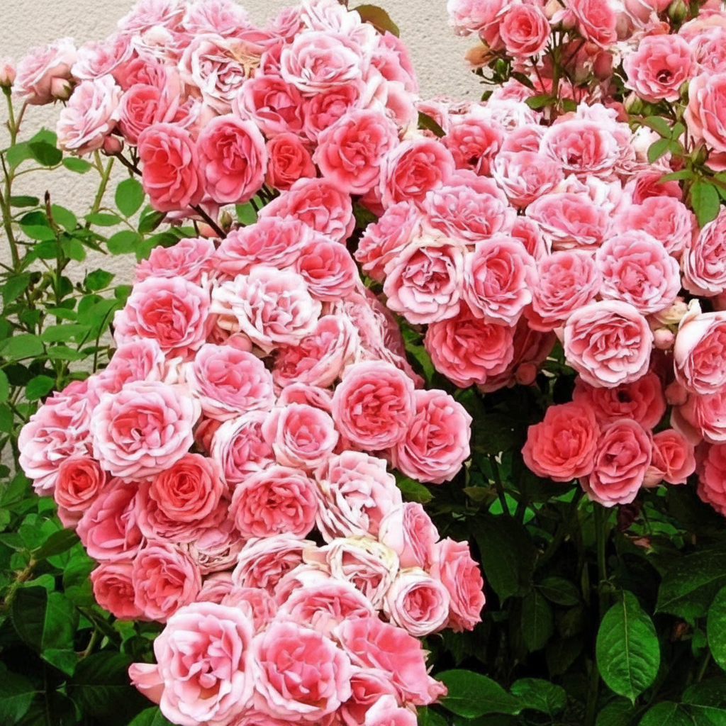 Роза флорибунда Кимоно