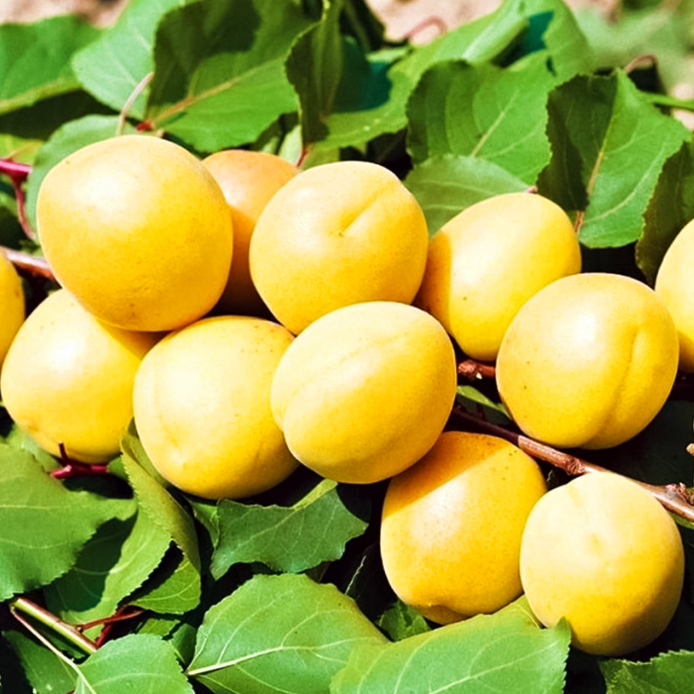 Абрикос со вкусом ананаса Чемальский белый № 1