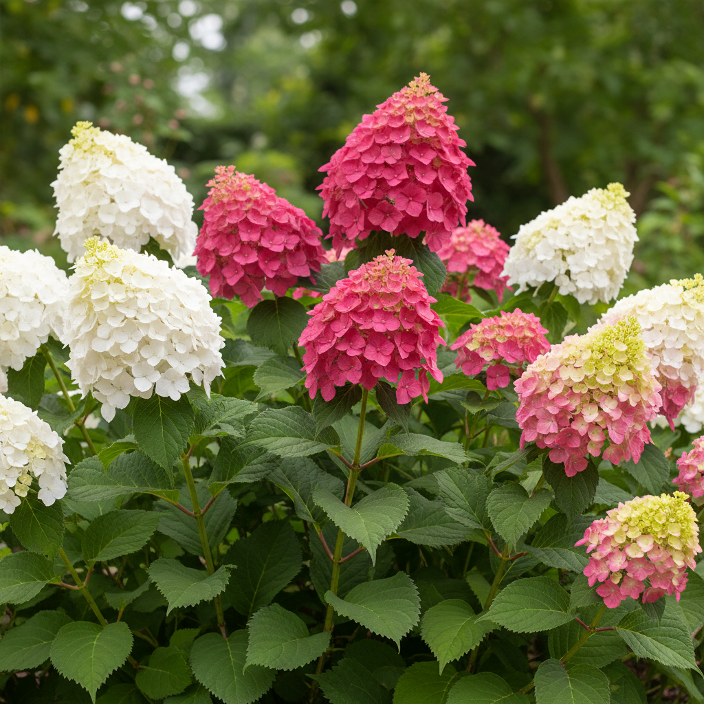 Сверхвыгода! Комплект ультраморозостойких гортензий "Арктическое трио" из 3 сортов
