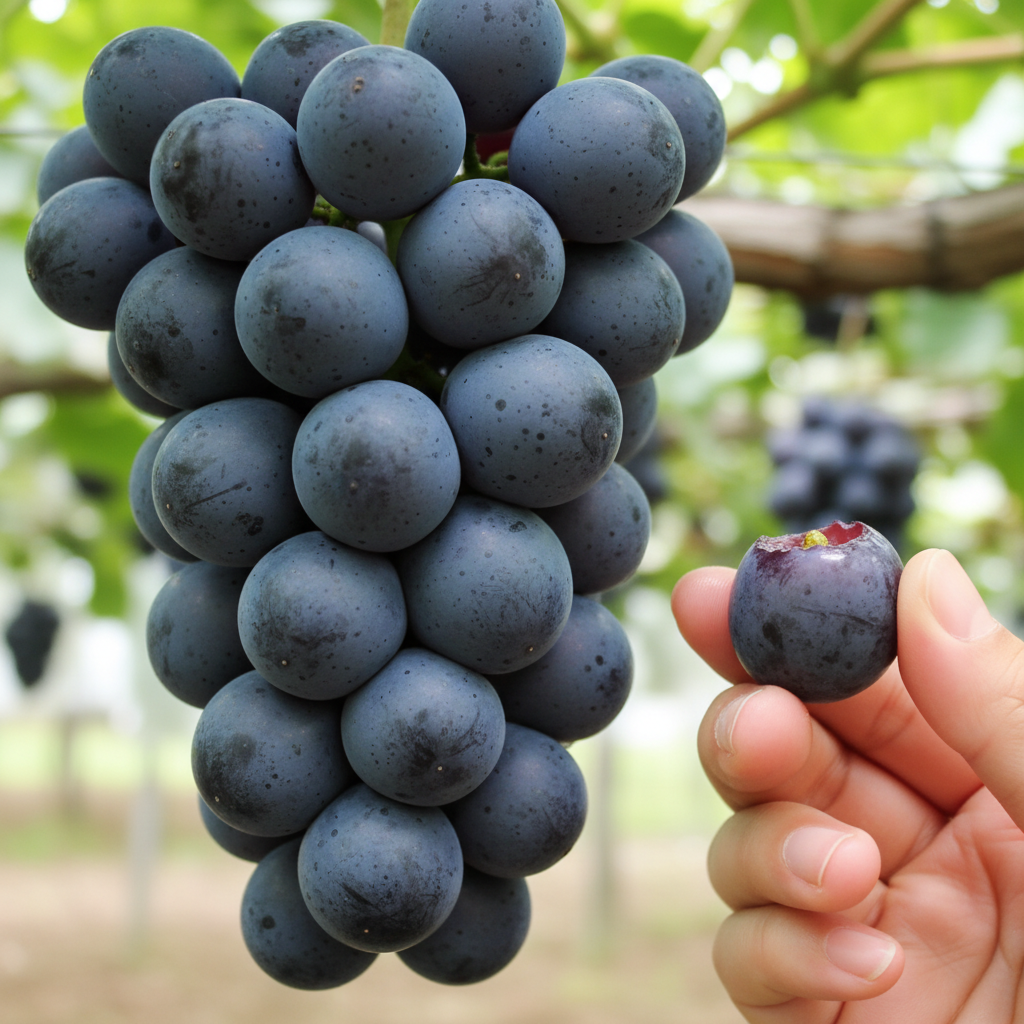 Виноград Фуджиминори (Пинг-понг) № 1