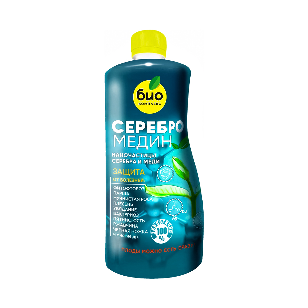 БИО-комплекс Серебромедин, от болезней растений 1 л № 1
