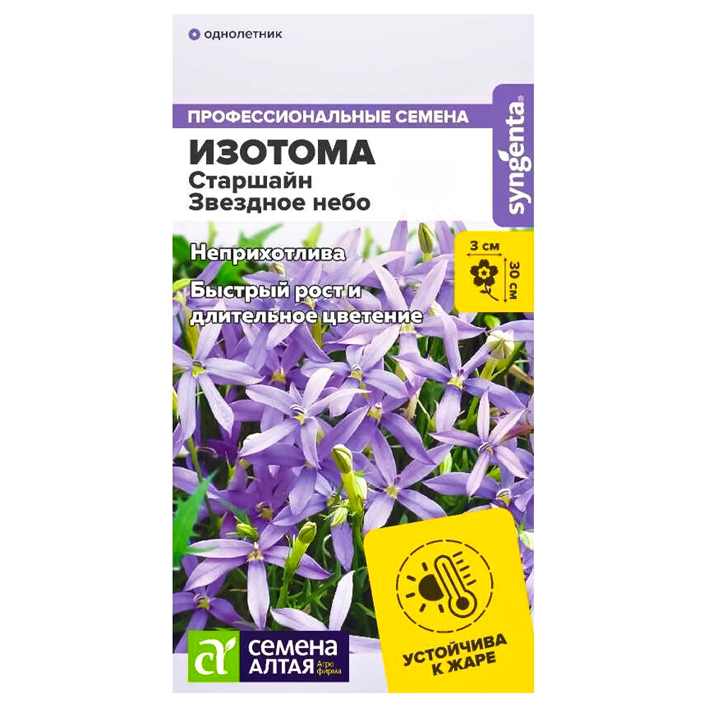Изотома Старшайн Звездное небо Семена Алтая № 1