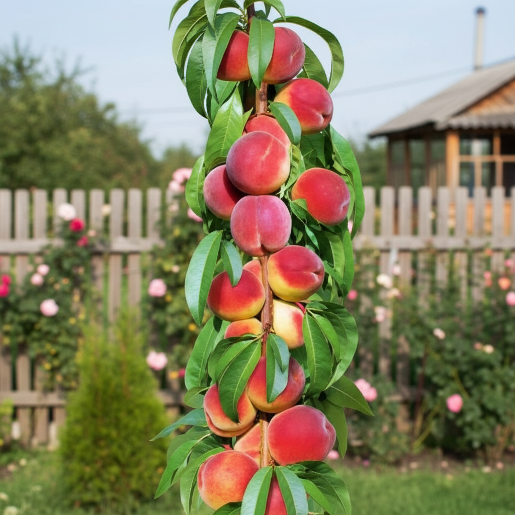 Персик колоновидный Юбилей столицы № 1