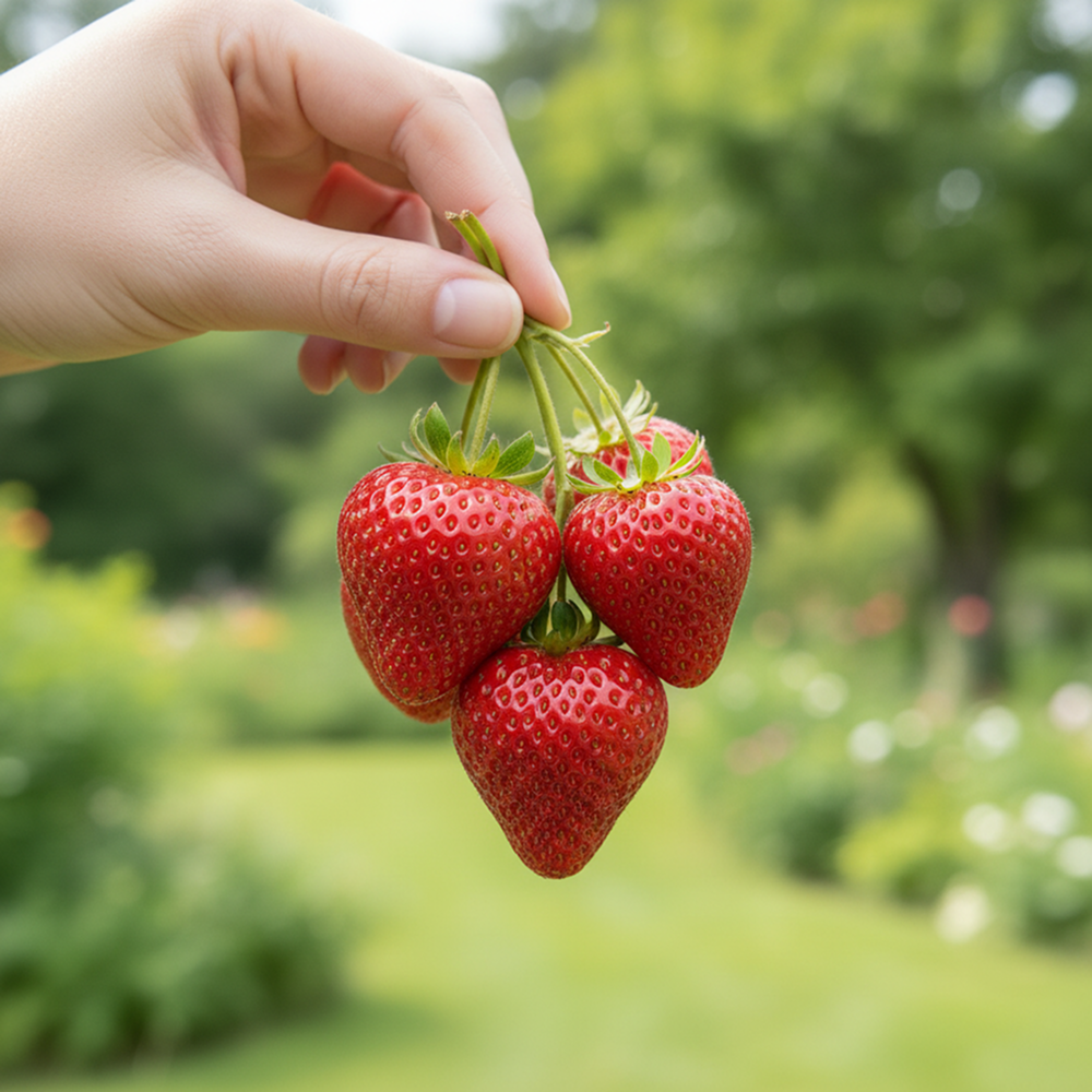 Земляника крупноплодная для бедных почв Сибилла, 5 саж.