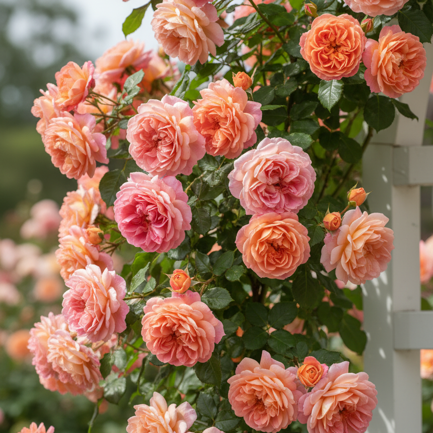 Роза плетистая с ароматом дорогого парфюма Импрессионист № 1