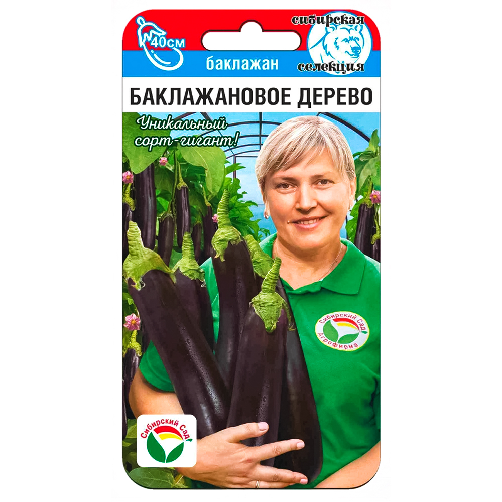 Баклажан Баклажановое дерево Сибирский сад № 1