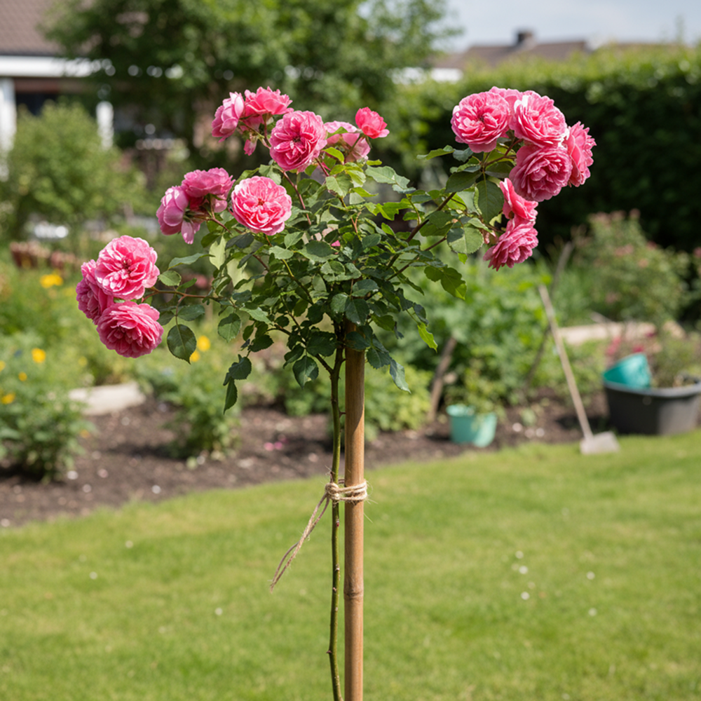 Роза штамбовая Ангела