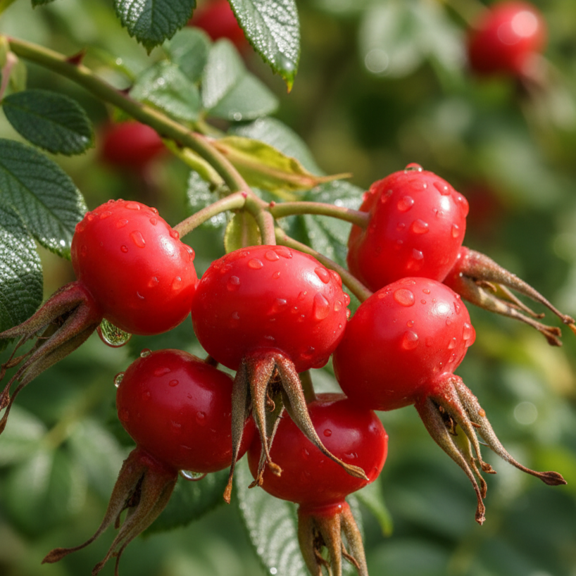 Шиповник суперкрупноплодный Яблочный № 1