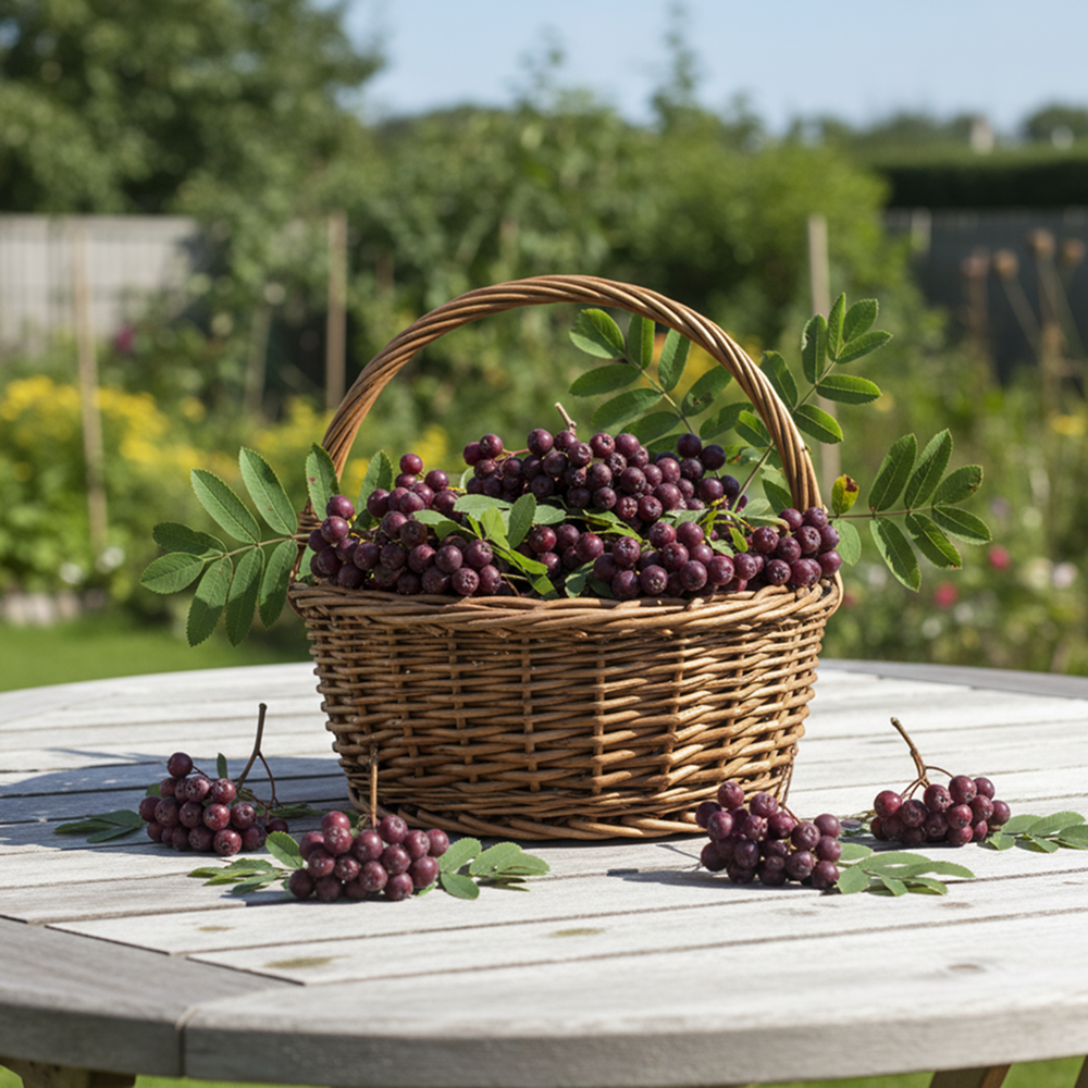 Рябина карликовая сладкая Бурка
