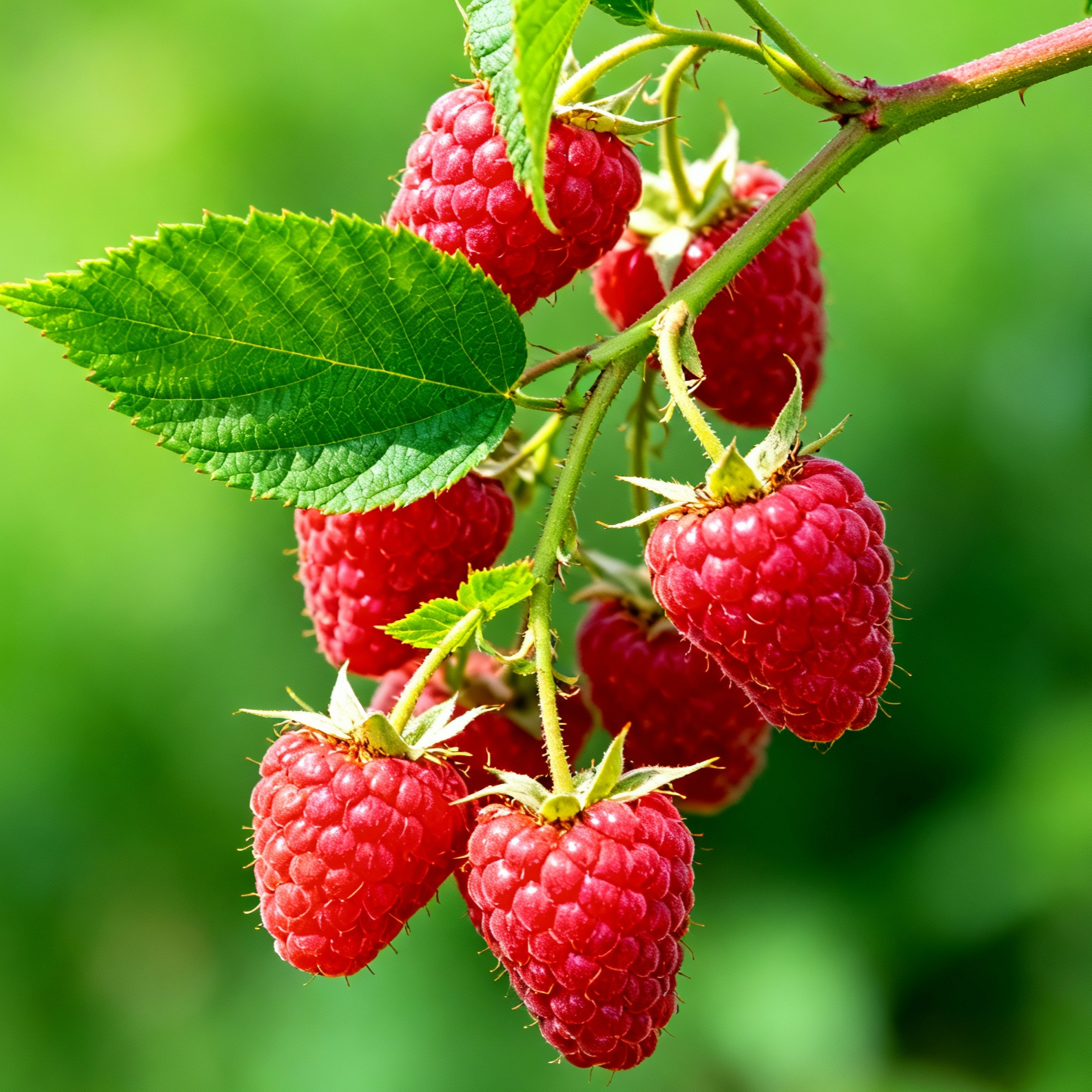 Малина ремонтантная (сверхранняя) Конек-горбунок