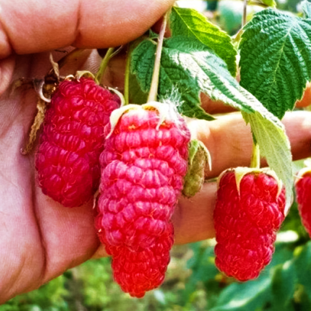 Малина крупноплодная суперсладкая Каскад Харвест № 1