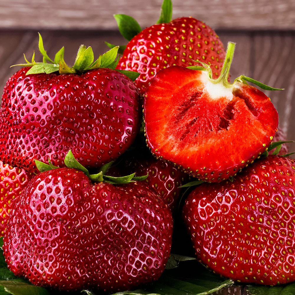 Земляника ремонтантная (крупноплодная) Нагаока, 5 саж. № 1