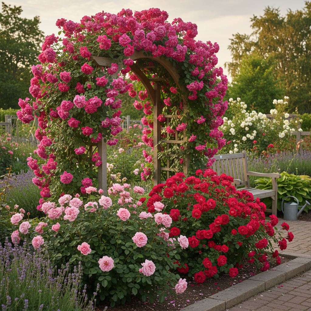 Комплект канадских роз "Королевы Севера" из 3 сортов № 1