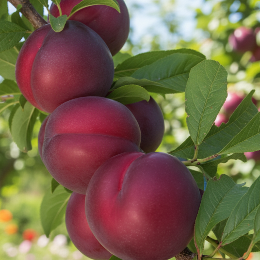 Слива самоплодная Уральская красная № 1