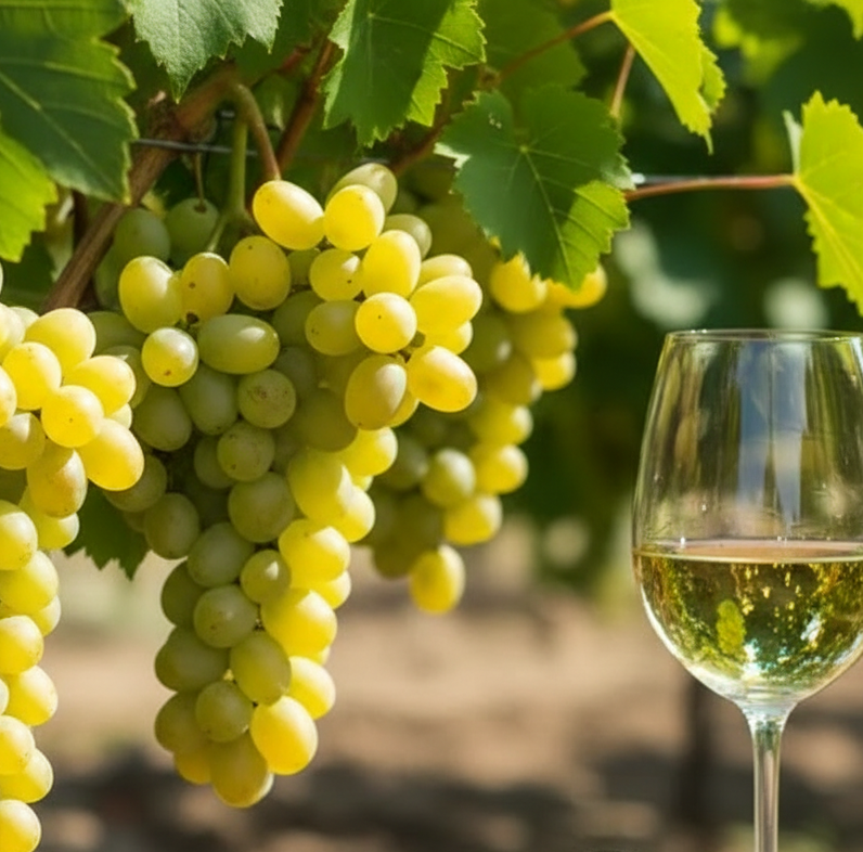 Виноград сверхурожайный Макси белый № 1