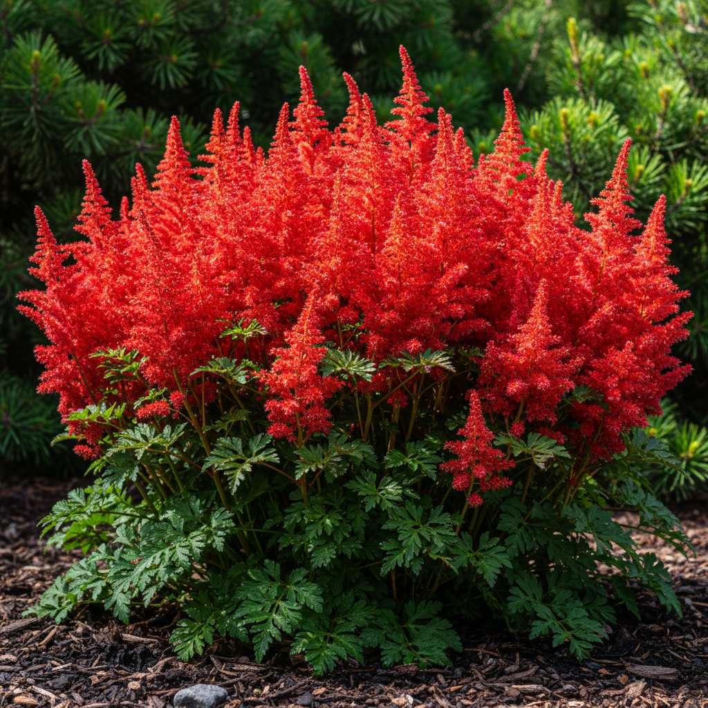 Астильба японская ароматная Монтгомери № 1