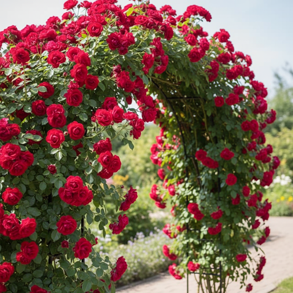 Роза плетистая Амадеус