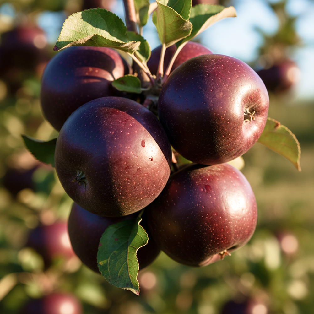 Яблоня темноплодная Апи Нуар (Черный Кальвиль)