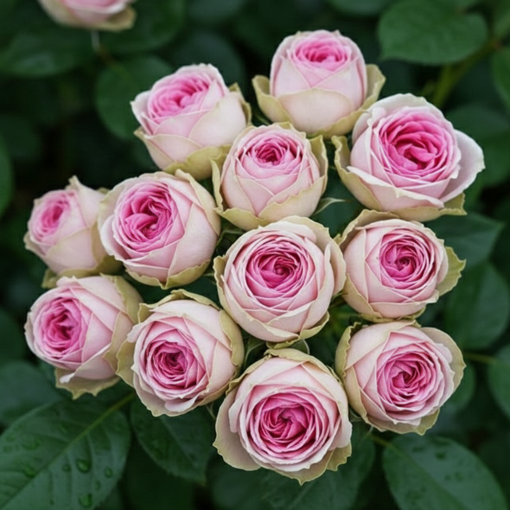 Роза спрей Мими Эден