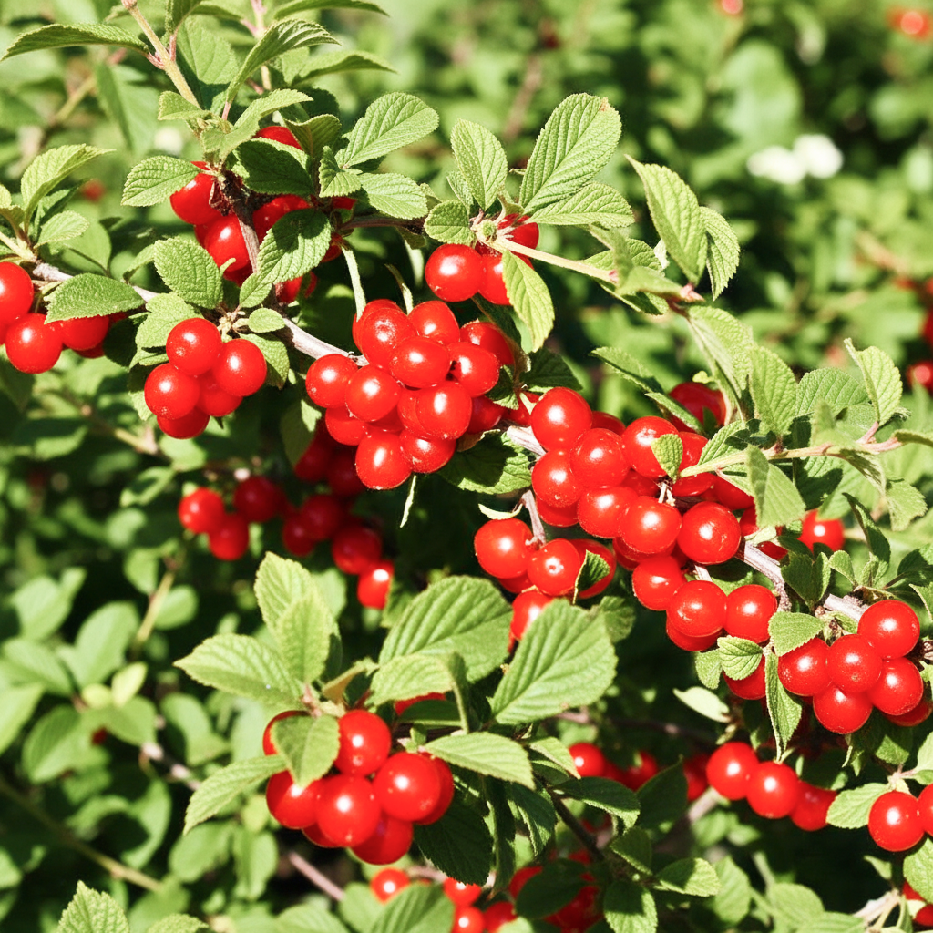 Вишня войлочная самоплодная Хабаровская № 1