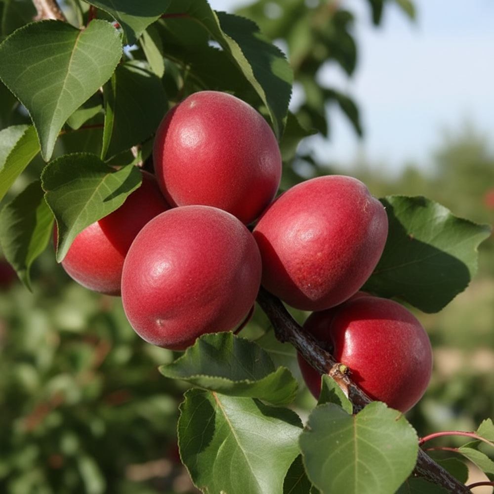 Абрикос с изысканным вкусом Рубиста