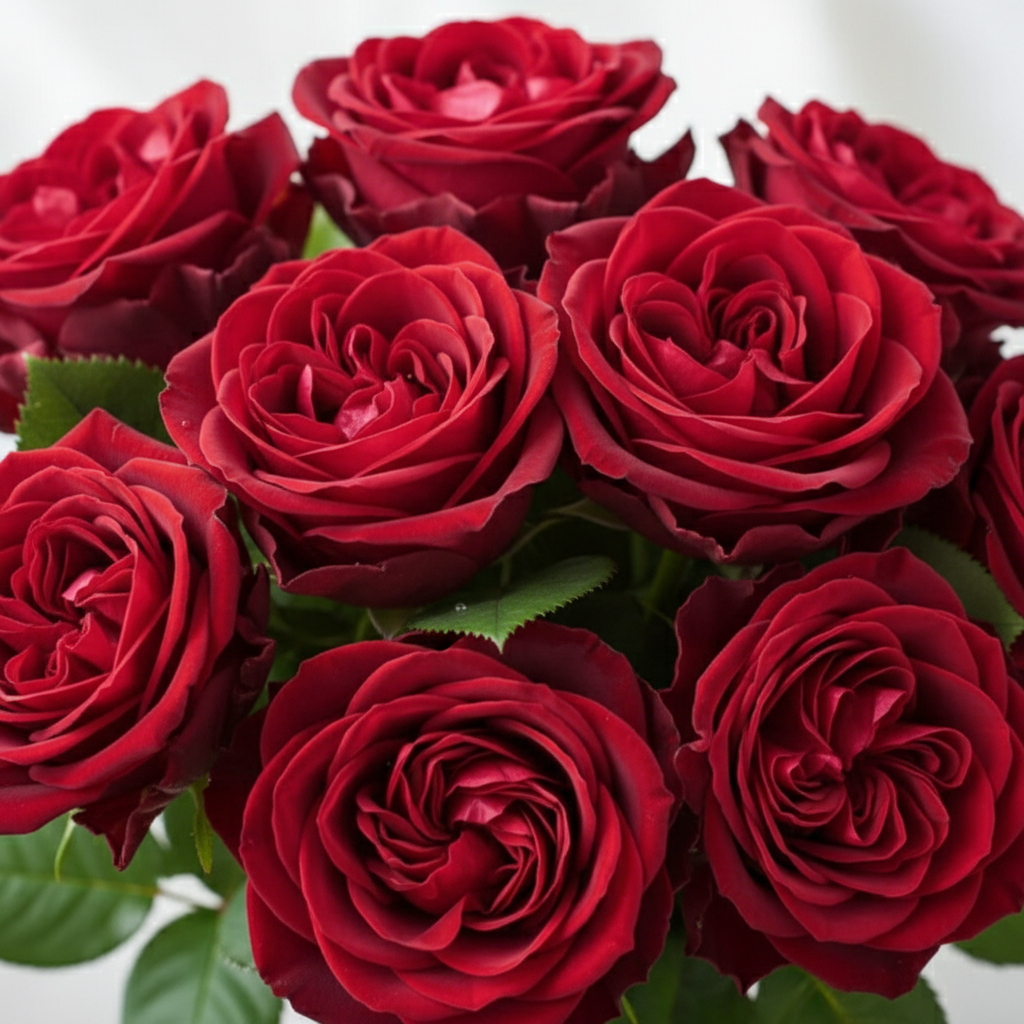 Роза чайно-гибридная невыгорающая Майра Ред № 1