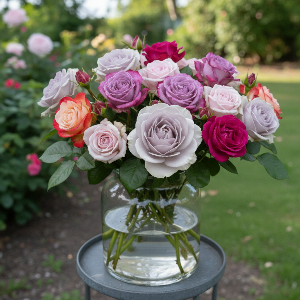 Комплект эксклюзивных роз "ТОП-5 мировой селекции" из 5 сортов № 1