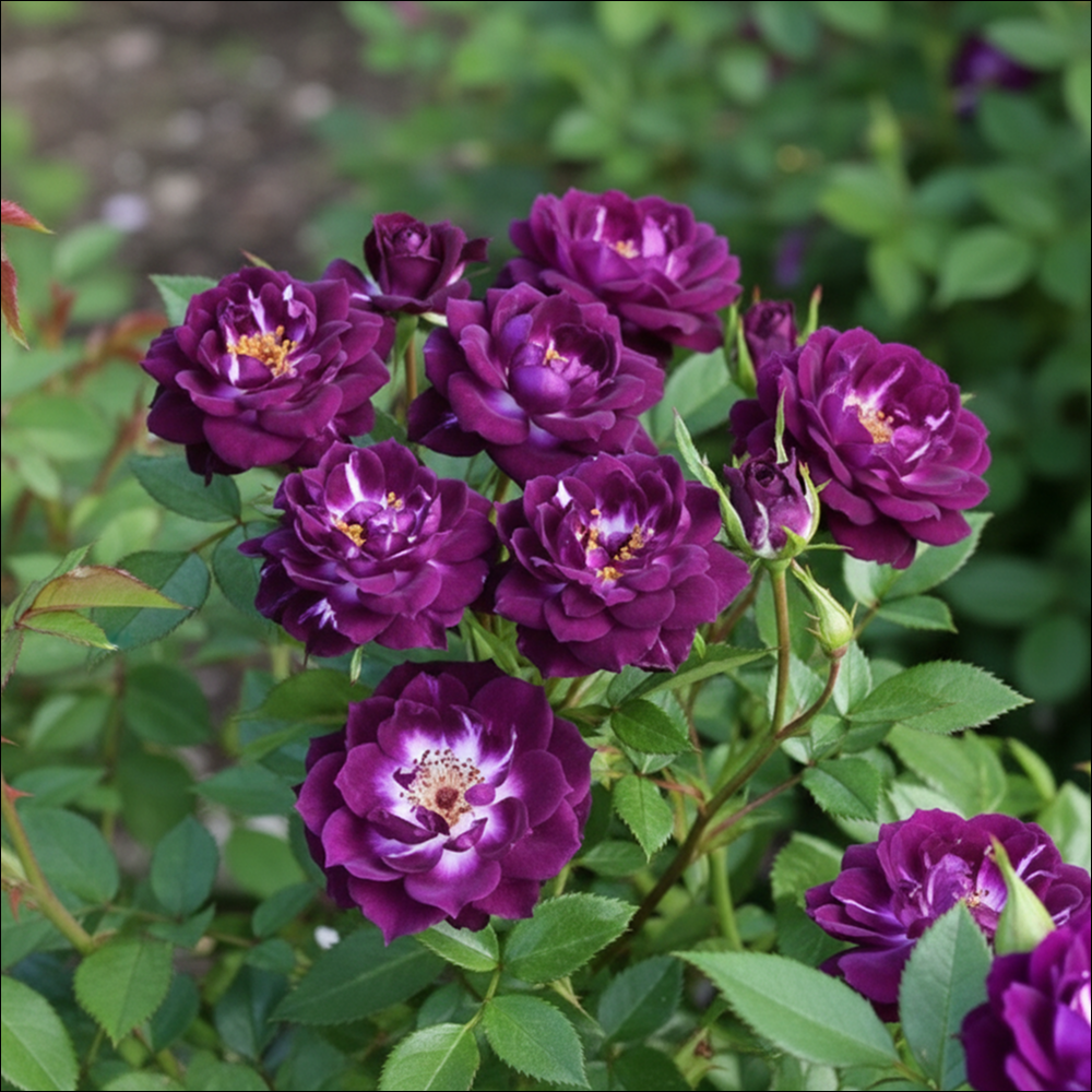 Роза спрей с пряным ароматом Даймонд Айс