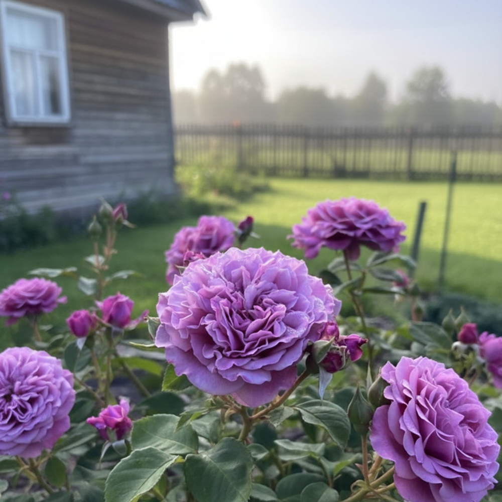 Роза флорибунда супервыносливая Терра Лимбургия