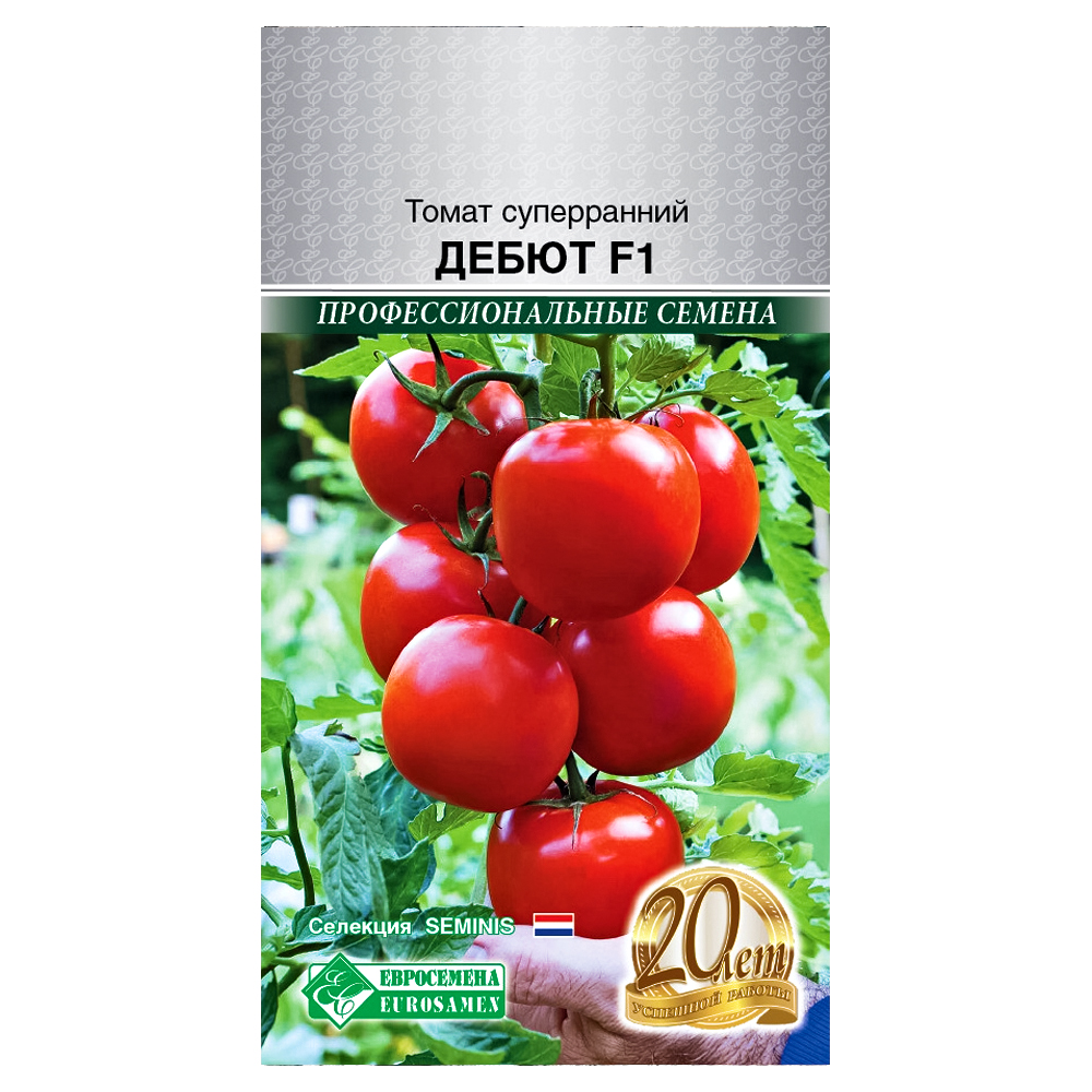 Томат суперранний Дебют F1 Евросемена № 1