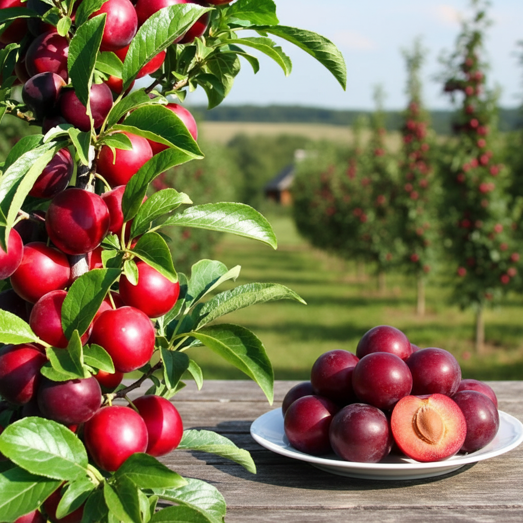 Алыча колоновидная № 1