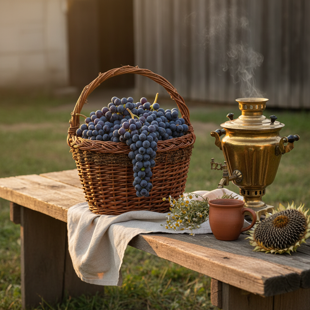 Виноград Кишмиш для ленивых Тролльхауген