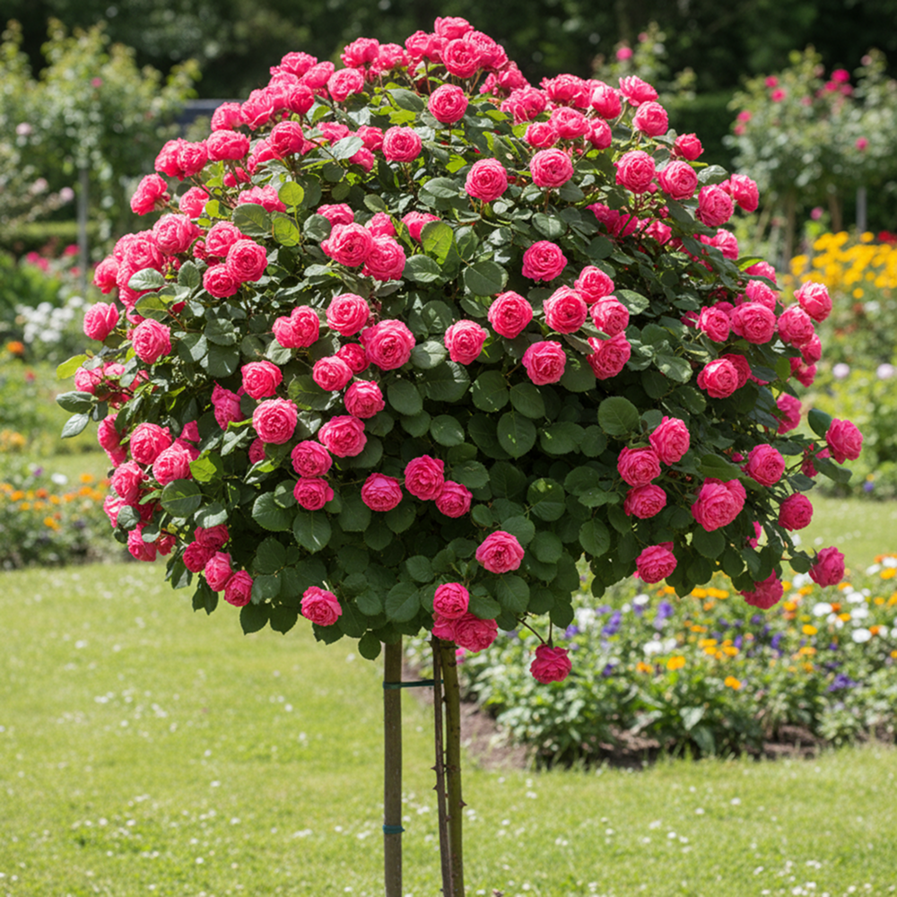 Роза штамбовая Ангела