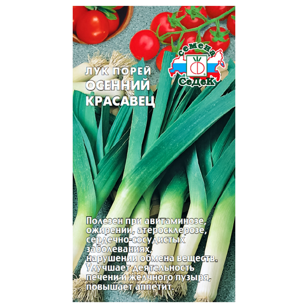Лук порей Осенний красавец Седек № 1