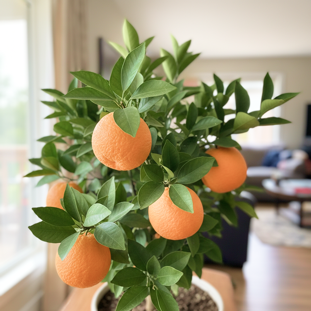 Апельсин комнатный без косточек Вашингтон Навел № 1