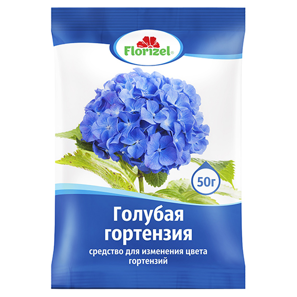 Florizel Голубая гортензия, средство для изменения цвета 50 г № 1