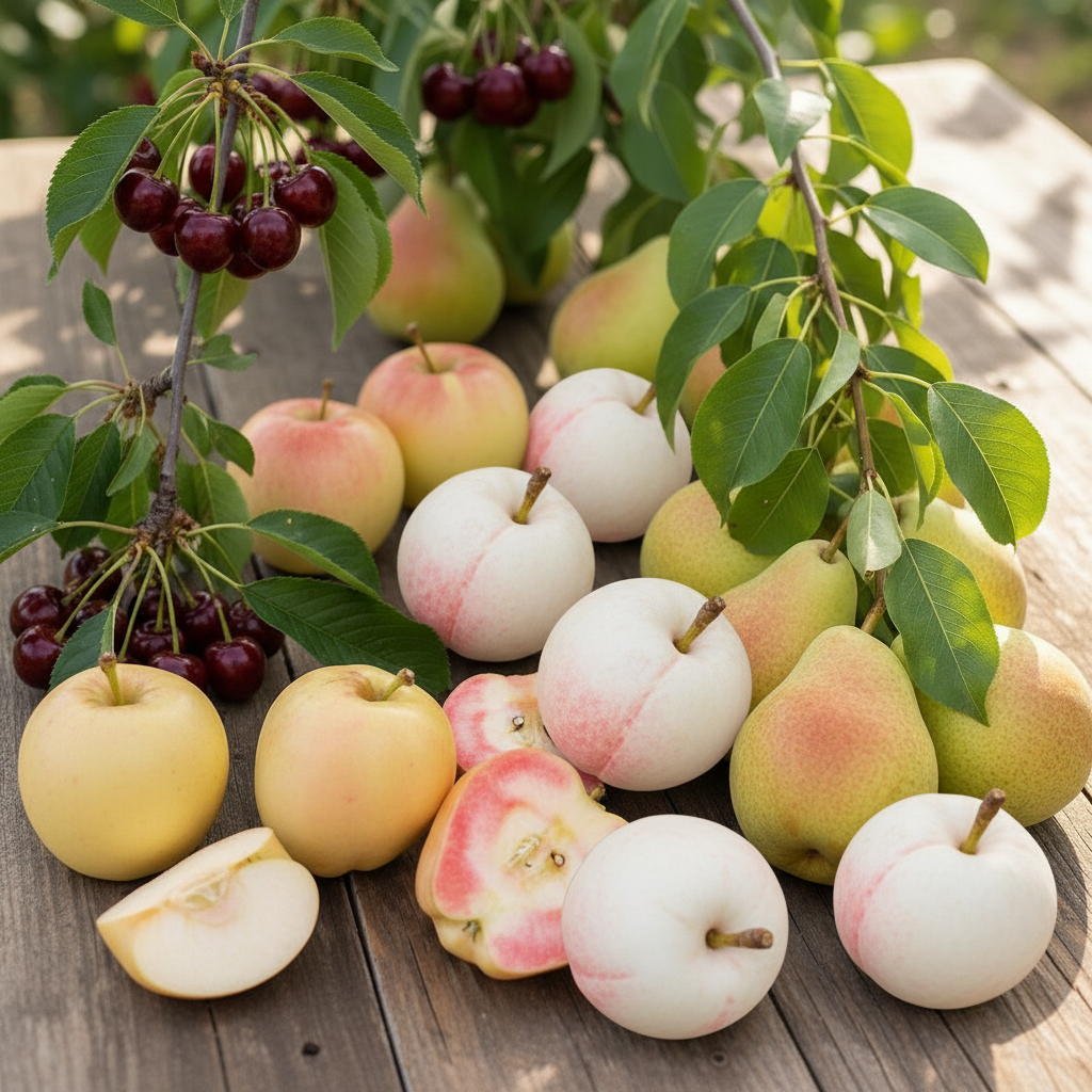 Комплект компактных деревьев "Сад для удовольствия" из 4 сортов № 1