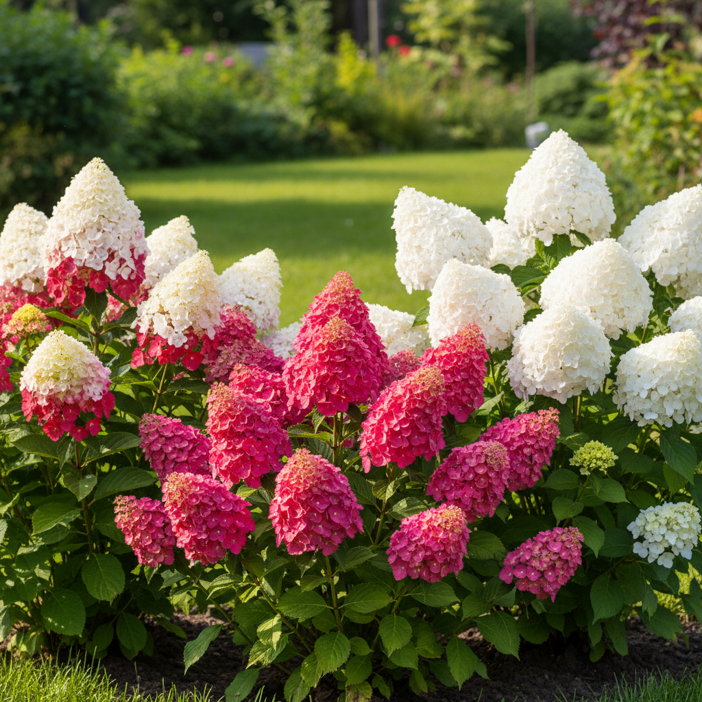 Комплект ультраморозостойких гортензий "Арктическое трио" из 3 сортов № 1