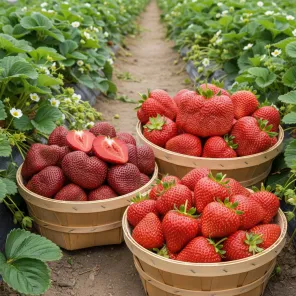 Сверхвыгода! Комплект земляники "Собираем ведрами" из 3 сортов
