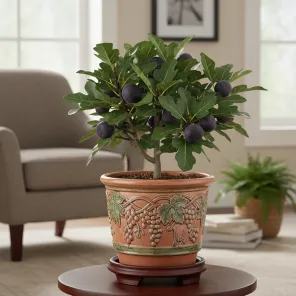 Инжир карликовый комнатный Петит Негра