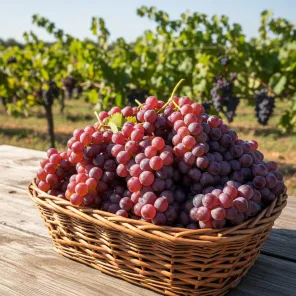 Виноград сладкий для сложного климата Свенсон Ред