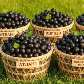 Сверхвыгода! Комплект смородины "Смородиновое лукошко" из 3 сортов