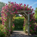 Роза канадская плетистая Феликс Леклерк № 2