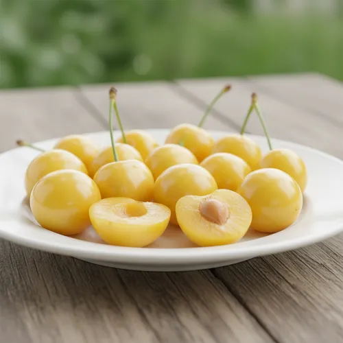 Вишня медовая Бессея желтая