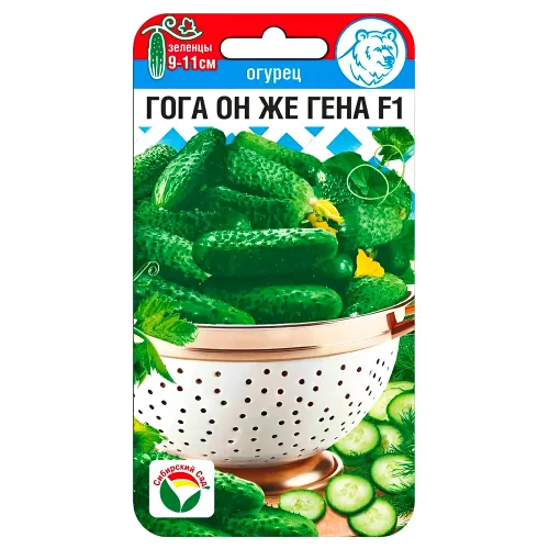 Огурец Гога он же Гена F1 Сибирский сад