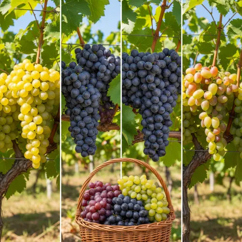 Сверхвыгода! Комплект винограда "Зимует без укрытия" из 4 сортов