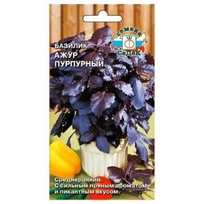 Базилик Ажур пурпурный Седек
