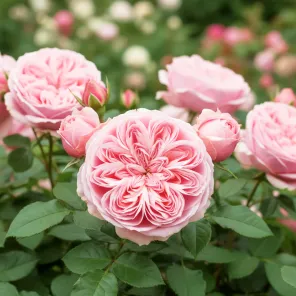 Роза английская болезнеустойчивая Спирит оф Фридом