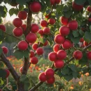 Абрикос с изысканным вкусом Рубиста № 3